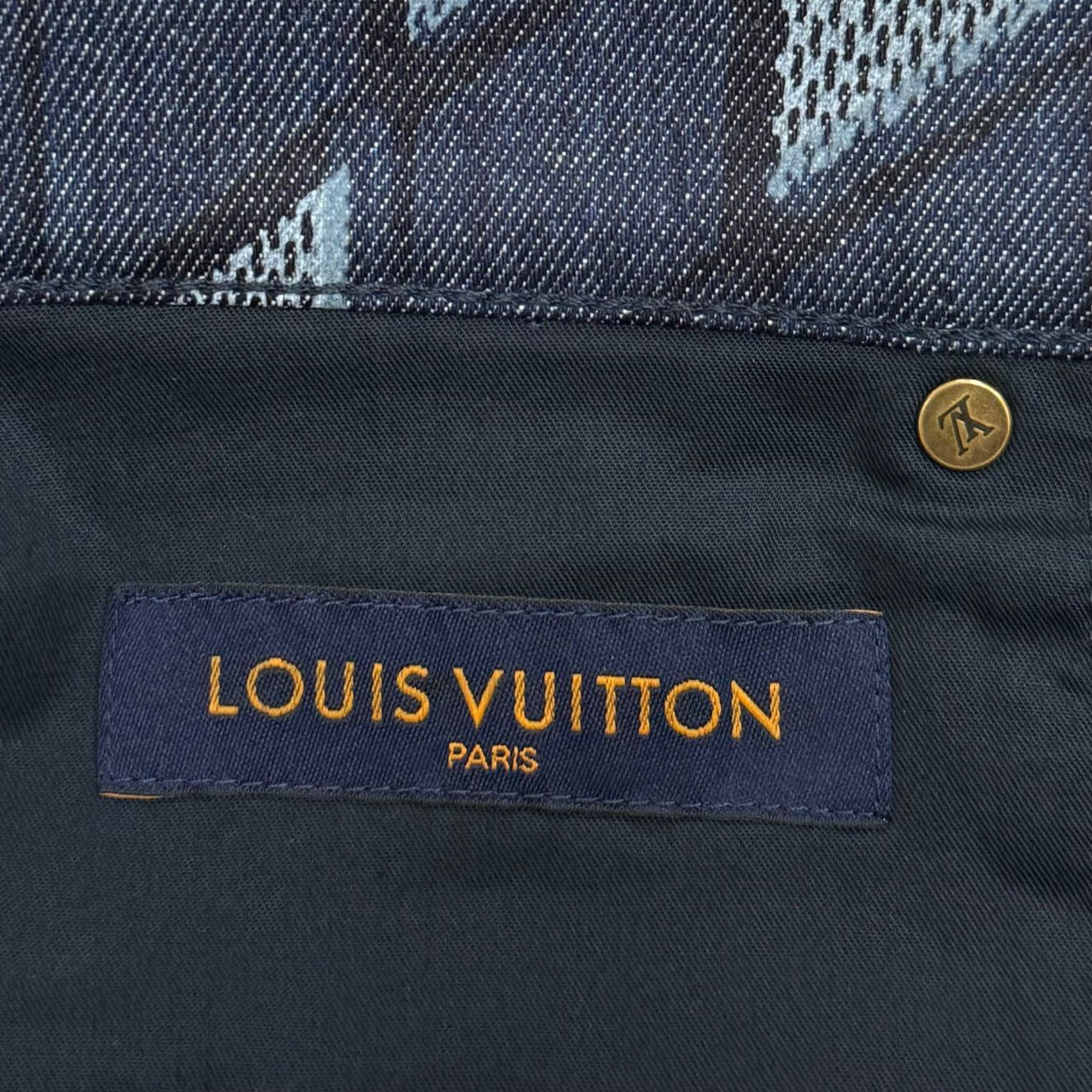国内正規 未使用品 LOUIS VUITTON 22AW ダイヤモンド ダミエ デニム 