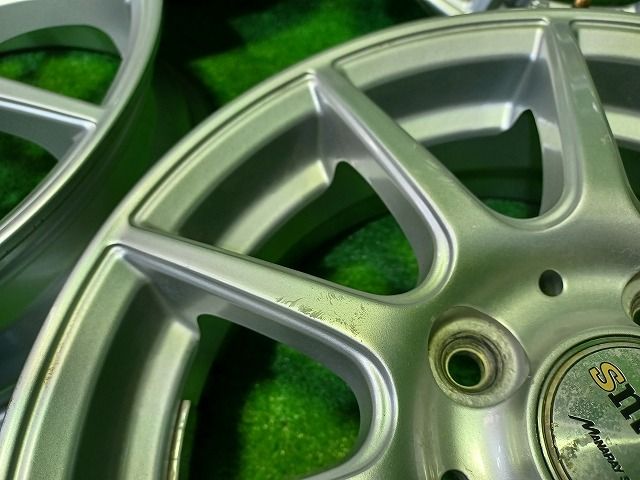 社外 smart 14ｲﾝﾁ 4.5J 4穴 4本 100 43