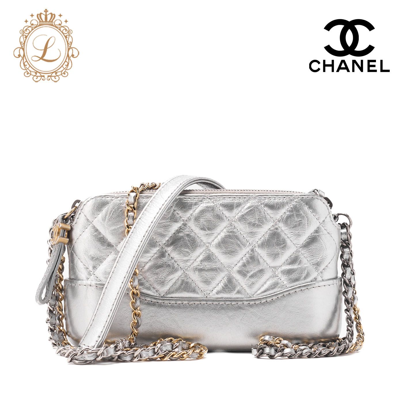 CHANEL シャネル チェーンショルダーバッグ ヴィンテージカーフ 