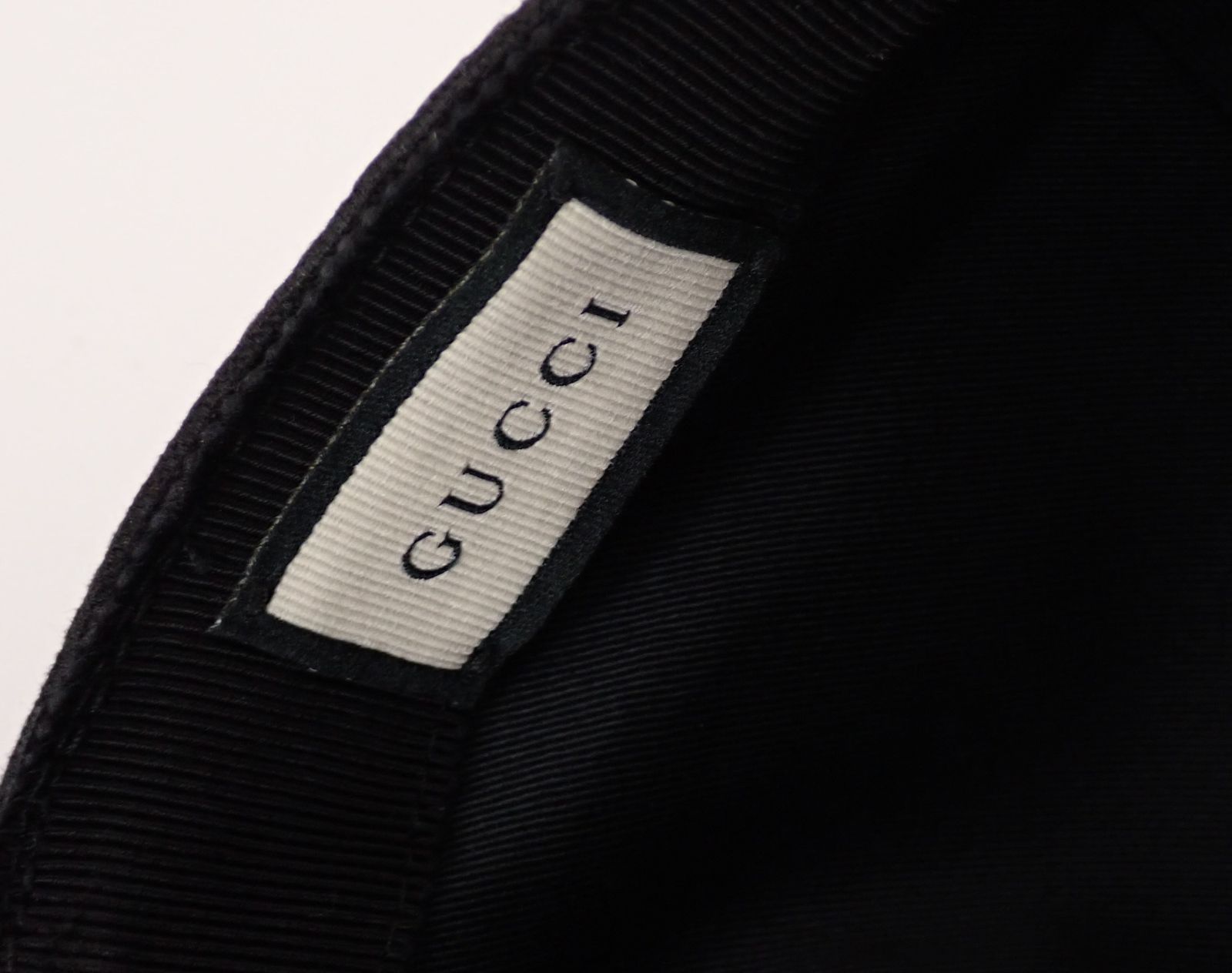 美品 GUCCI(グッチ) シェリーライン ベースボールキャップ インター