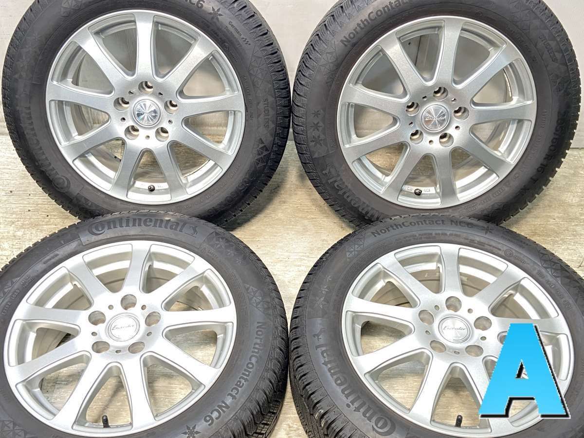 205/60R16 nコンチネンタル NORTHCONTACT NC6 n エクシーダ n16x6.5 38 