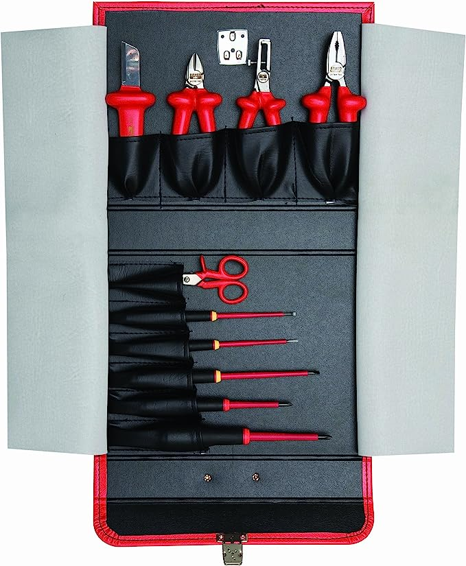 10 piece BAHCO(バーコ) Insulated Tools Standart Set 1000V絶縁工具