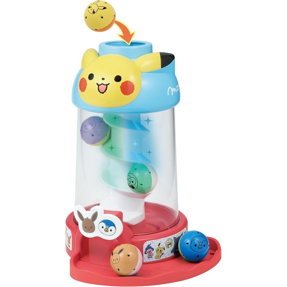 セガフェイブ モンポケ 音も!光も!ころころピカチュウタワー 1.5歳以上 知育玩具 おもちゃ