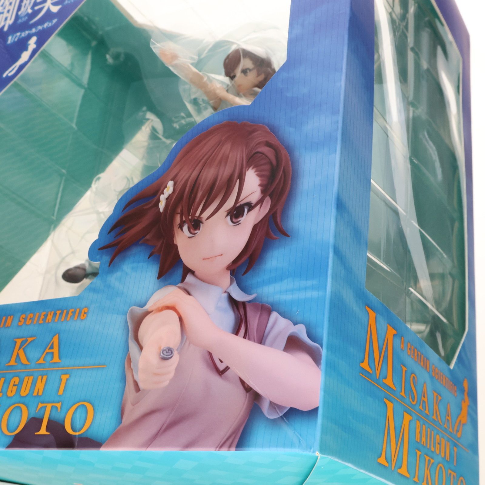 未開封　絵梦トイズ エモントイズ とある科学の超電磁砲 T 1/7 御坂美琴 御坂美琴(みさかみこと) とある科学の超電磁砲T 1/7 完成品