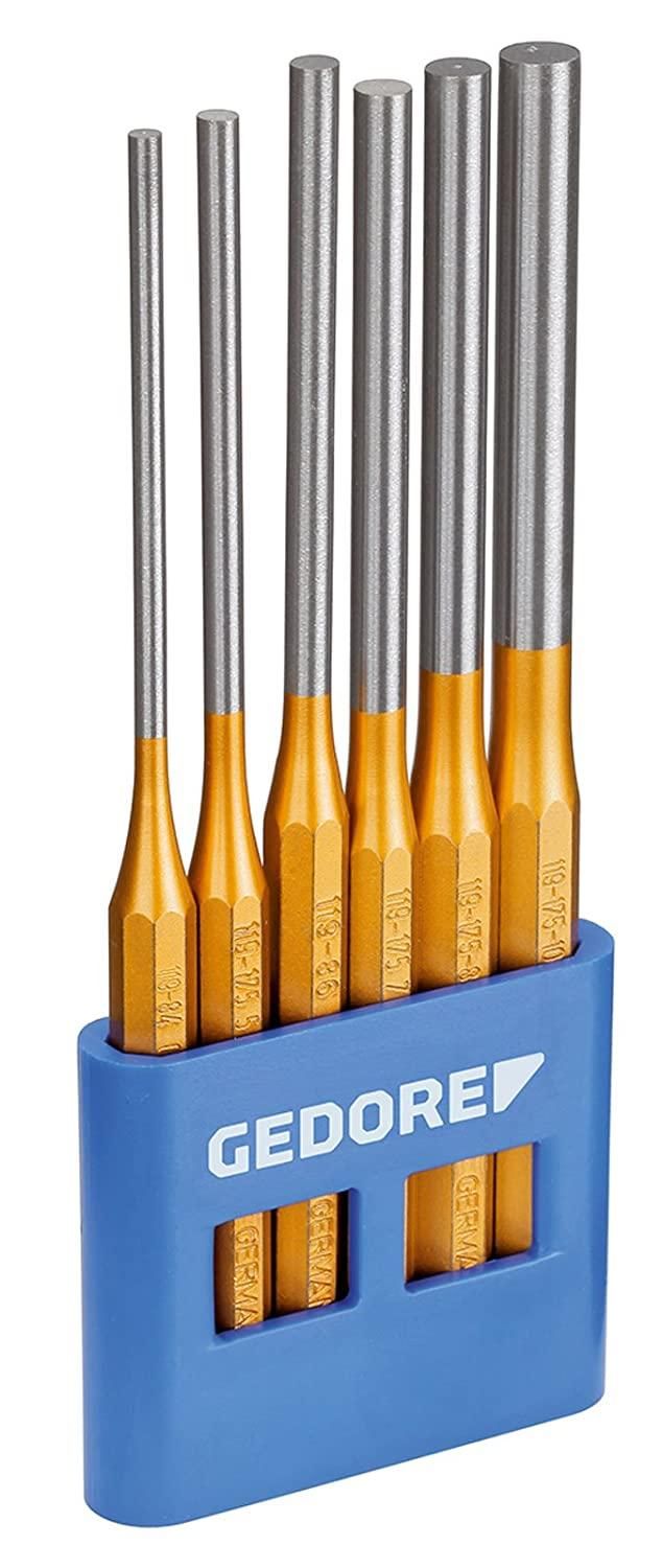 2営業日で発送 ゲドレー社 GEDORE ピンポンチセット ロング 119L 6本組
