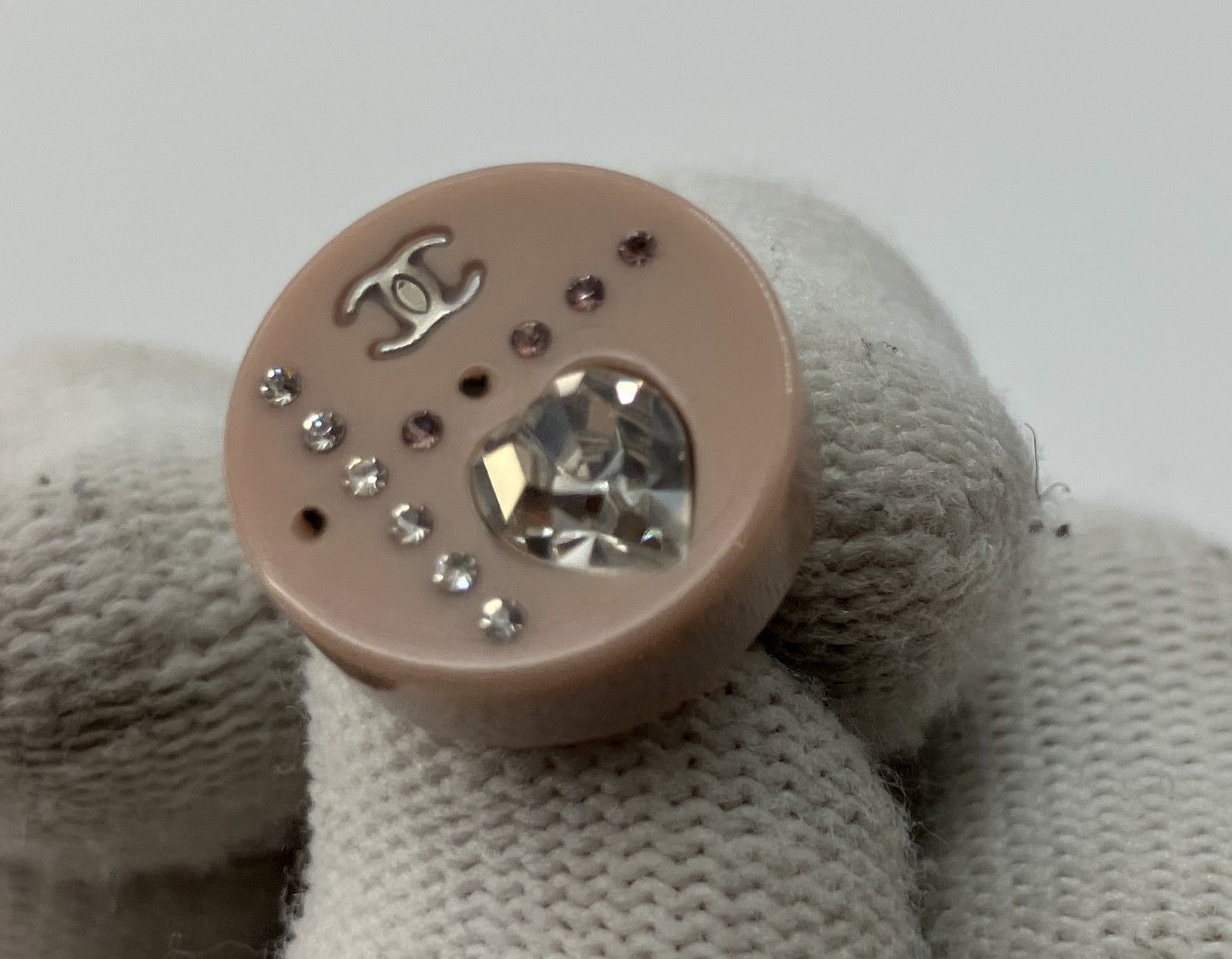 CHANEL シャネル 06A ココマーク 片耳 ピアス ベージュ レジン