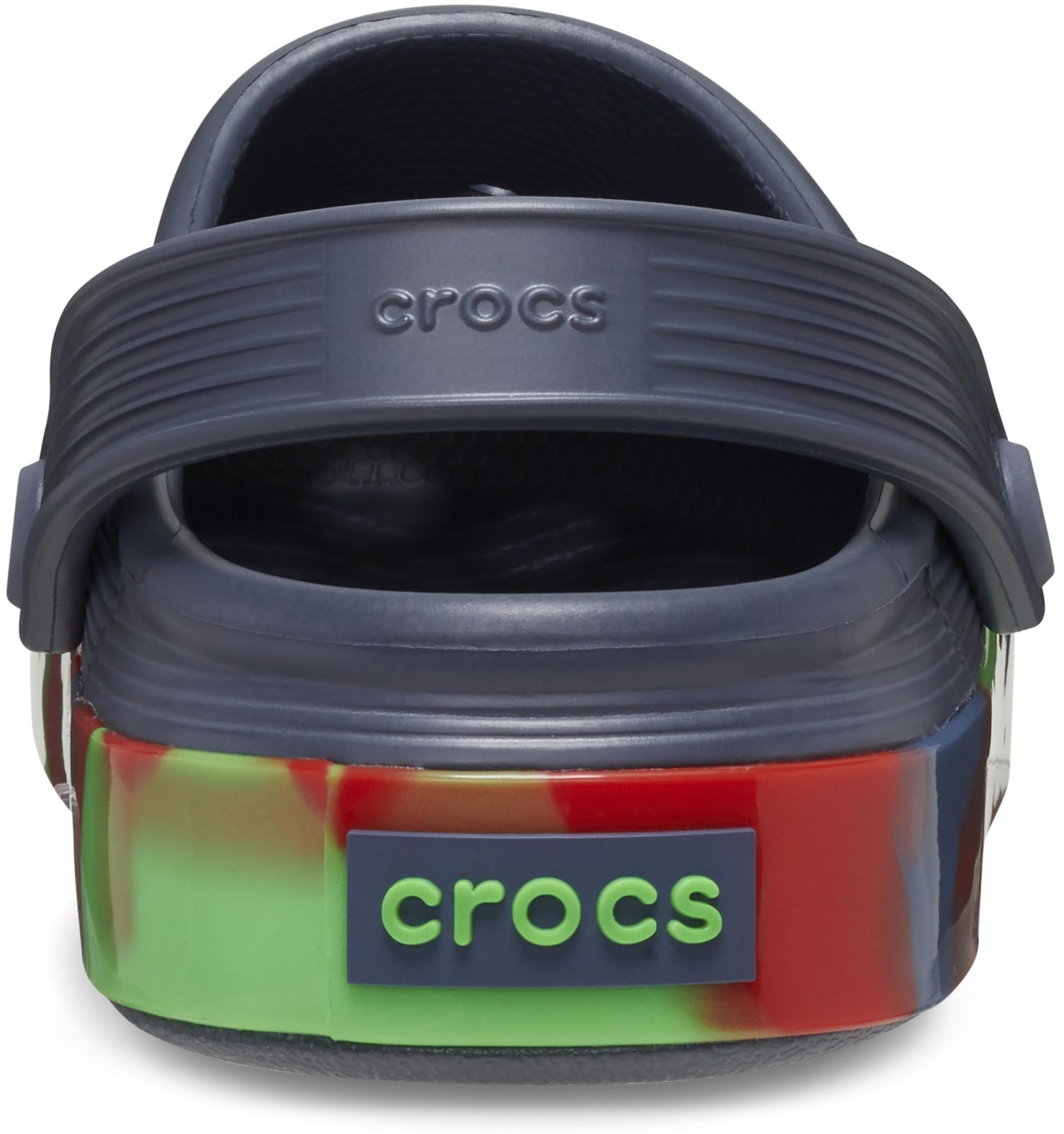 Crocs サンダル キッズサイズ オフ コート グロウインザダーク バンド クロッグ