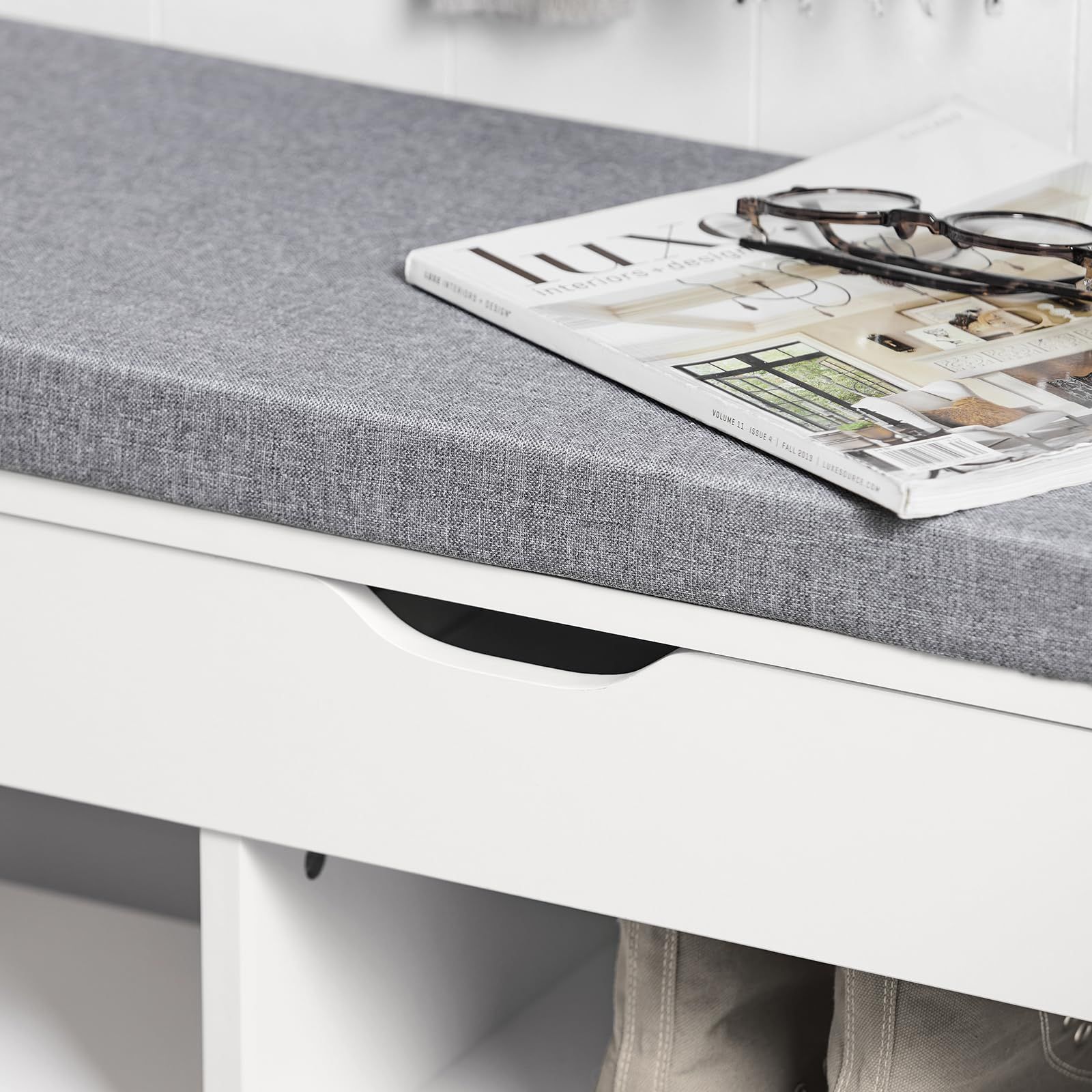 靴収納 玄関椅子