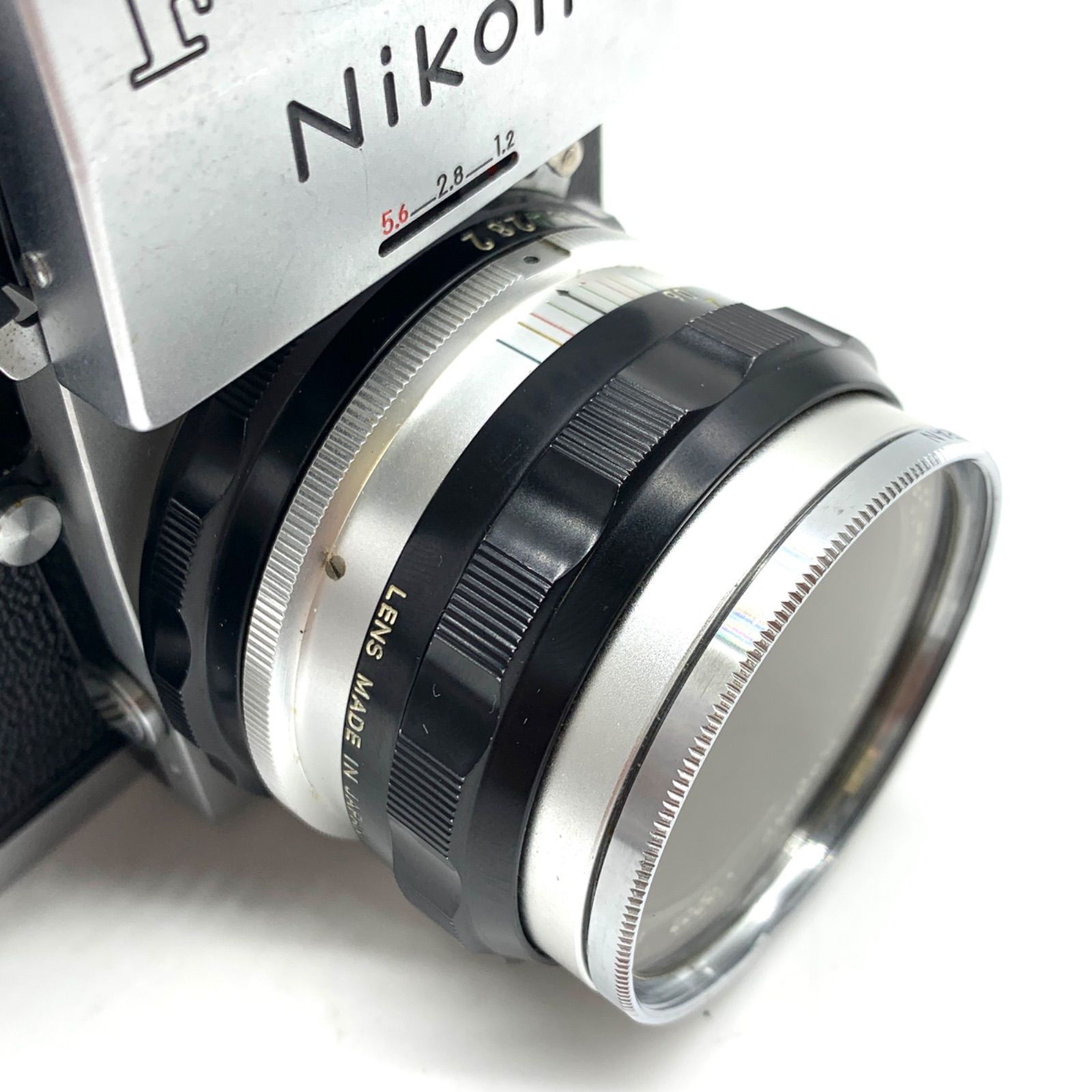  動作未 Nikon 一眼レフレフカメラ ニコンF 一眼レフカメラ(フィルム) フィルムカメラ