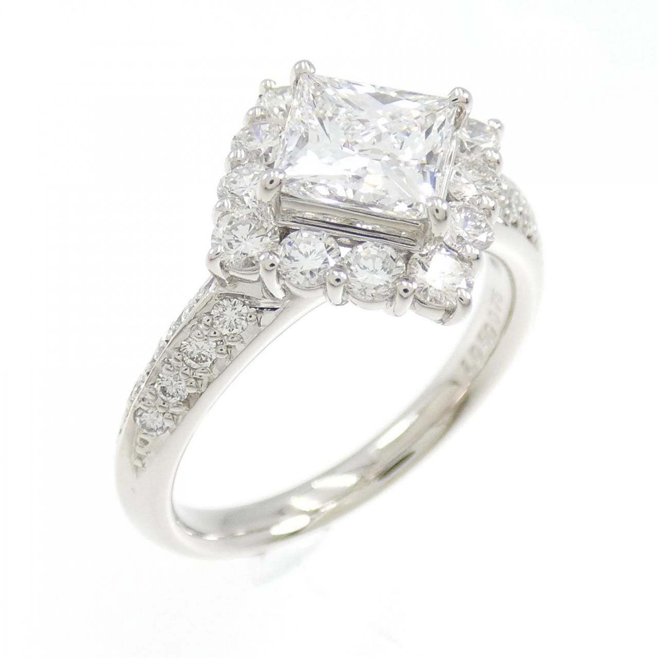 PT ダイヤモンド リング 1.050CT D VS1 プリンセスカット - メルカリ