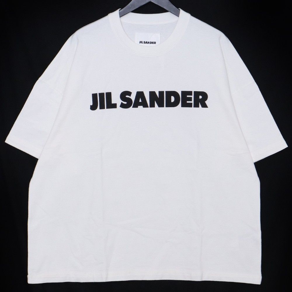 JIL SANDER オーバーサイズ ロゴTシャツ Lサイズ ホワイト