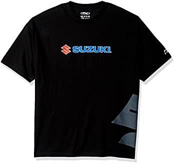 Factory Effex 15-88476 Suzuki Big 'S' Tシャツ(ブラック、XXL)
