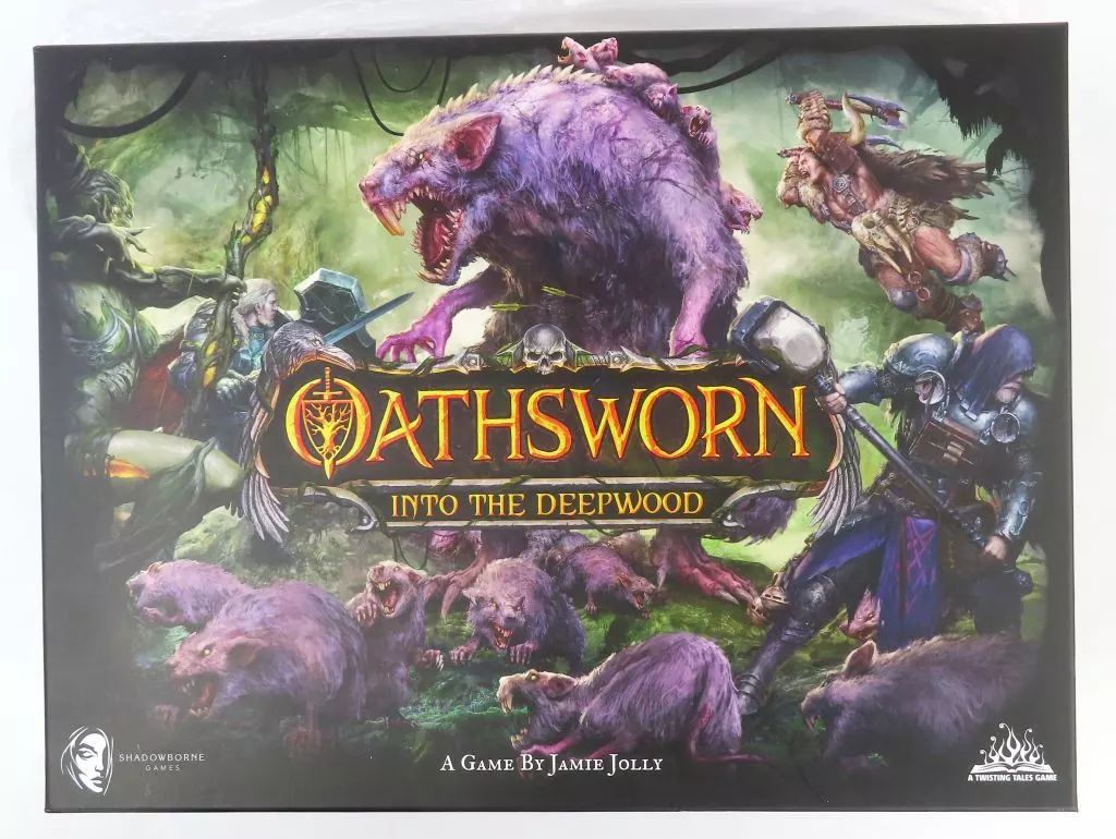 ボードゲーム オーススウォーン イントゥーザディープウッド 第2版 ミニチュア エディション 英語版 Oathsworn Into the Deepwood second miniatures edition