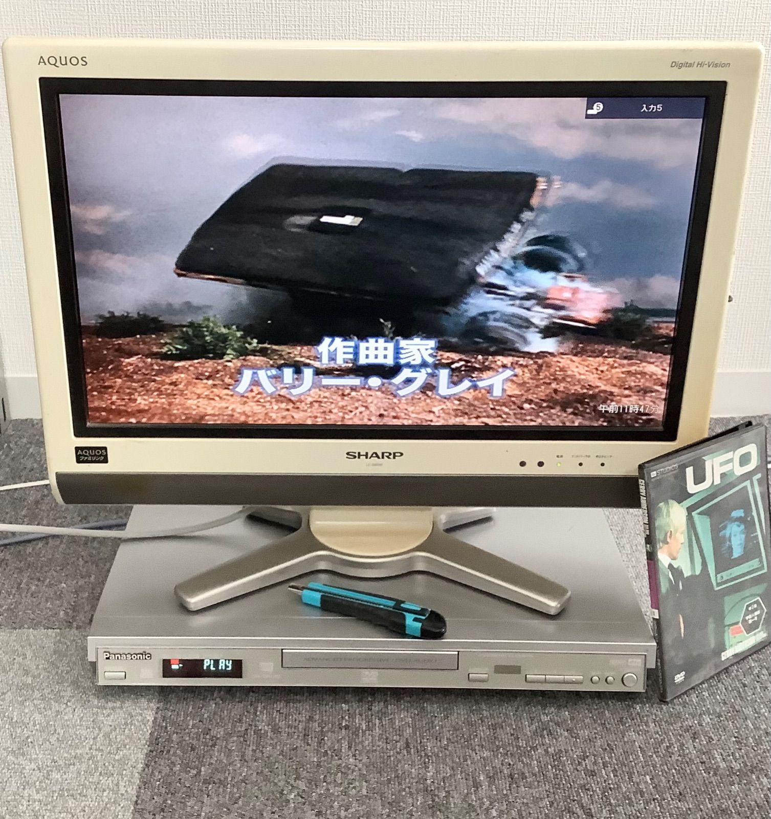 Panasonic DVD/CDプレーヤー DVD–S37 経年ものですが、DVD快適 Panasonic DVD/CDプレーヤー DVD–S37 経年ものですが、DVD快適