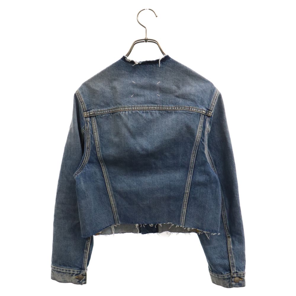Maison Margiela (メゾンマルジェラ) クロップドカラーレス ダメージ