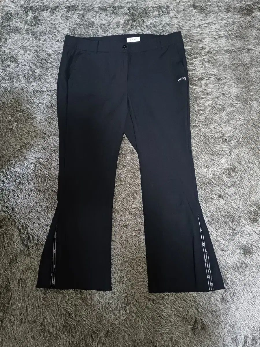 79 핑 ゴルフウェア ベルボトムLINE スリットPOINT レディース パンツ ズボン ウィメンズ