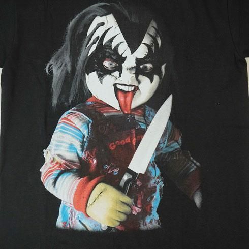 KISSキスチャイルドプレイchuckyチャッキーTシャツ サイズ他多数バンド