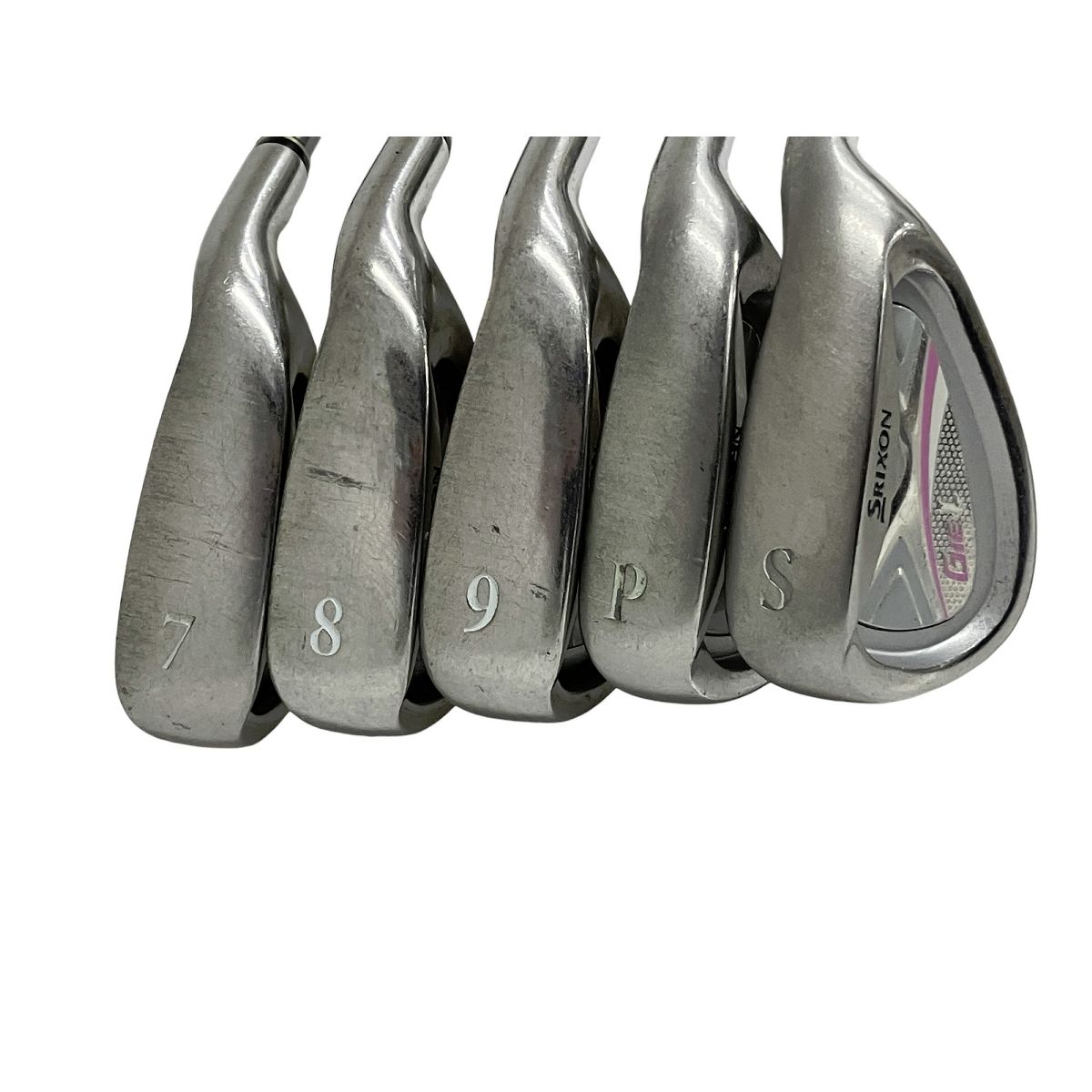 Srixon - スリクソン  レディース アイアン　GIE-L #5〜PW SW 7本 スリクソン gie-l アイアン レディース 7本セット フレックス:L