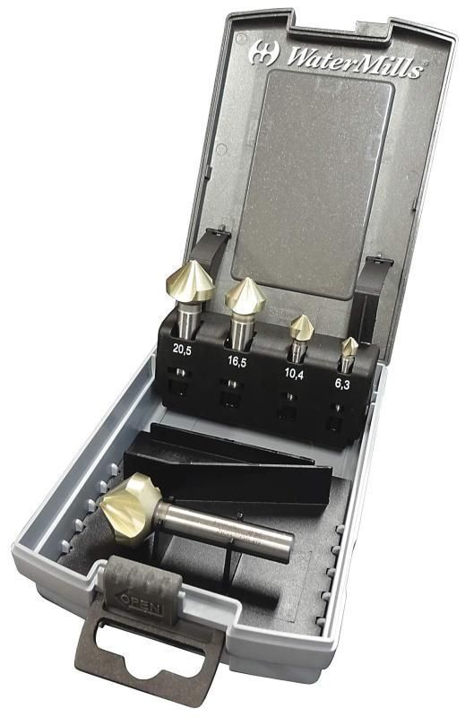 WaterMills 不等分割カウンターシンクセット 5本組 C5､ZRN コーティング WMX5SET