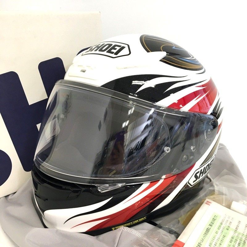 SHOEI Z-7 INCISION フルフェイスヘルメット 除菌消臭済 レッド