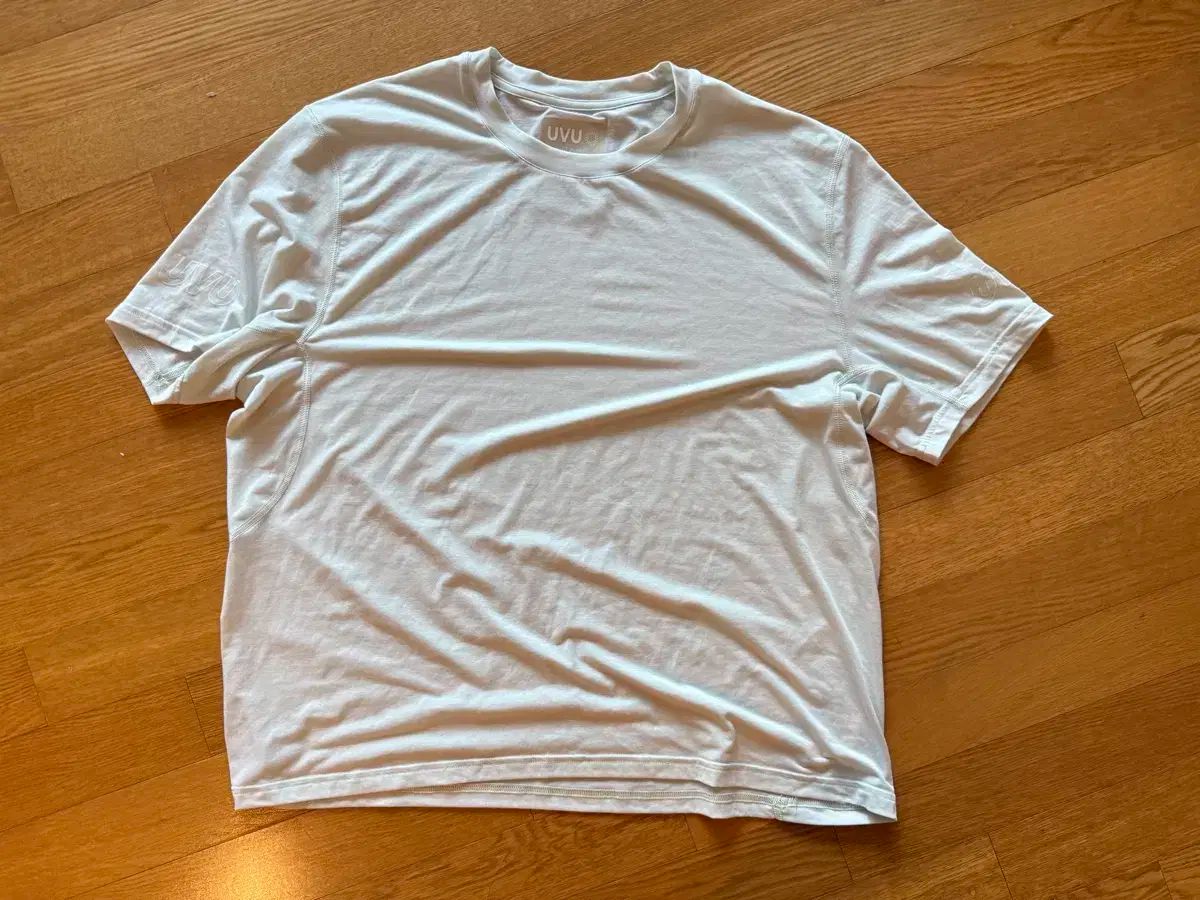 UVU 機能性 半袖 Tシャツ ホワイト 2XL
