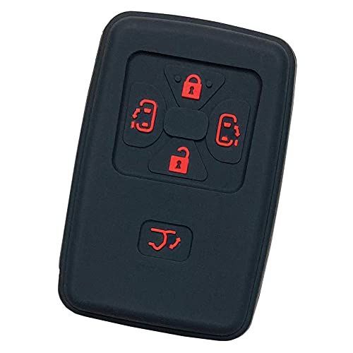 ブラックレッド 【IKT】トヨタ車用 スマートキー用シリコンカバー 5ボタン ブラックレッド/エスティマ/ノア 60系70系 / ヴォクシー 60系70系 / アルファード/ヴェルファイア/アイシス/オーリス/i