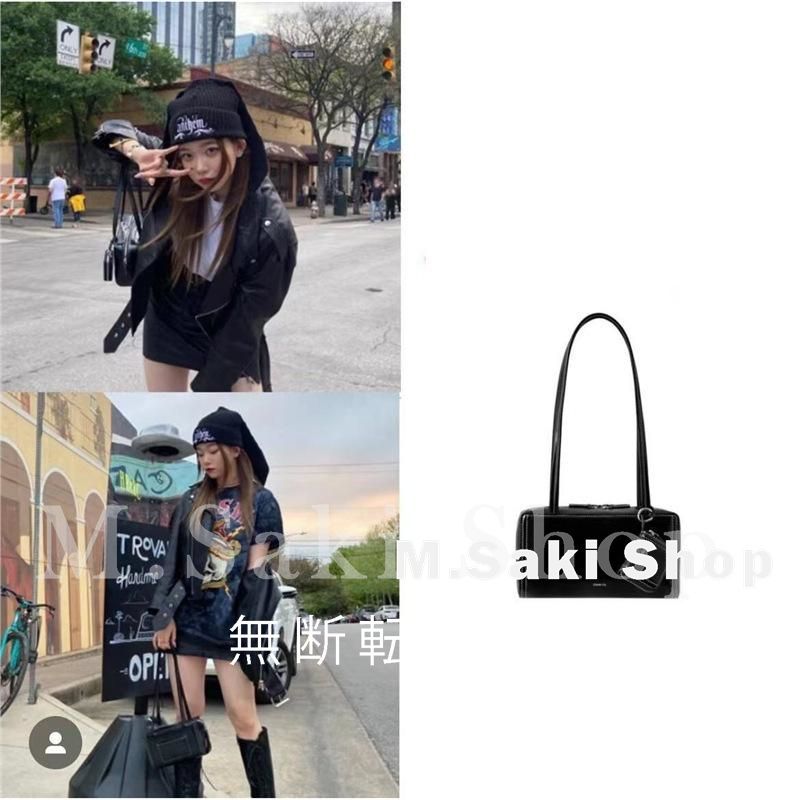 【韓国人気】STAND OIL Post bag STAND OIL スタンドオイル  freezia バッグ カバン ショルダーバッグ ポシェット ブラック .