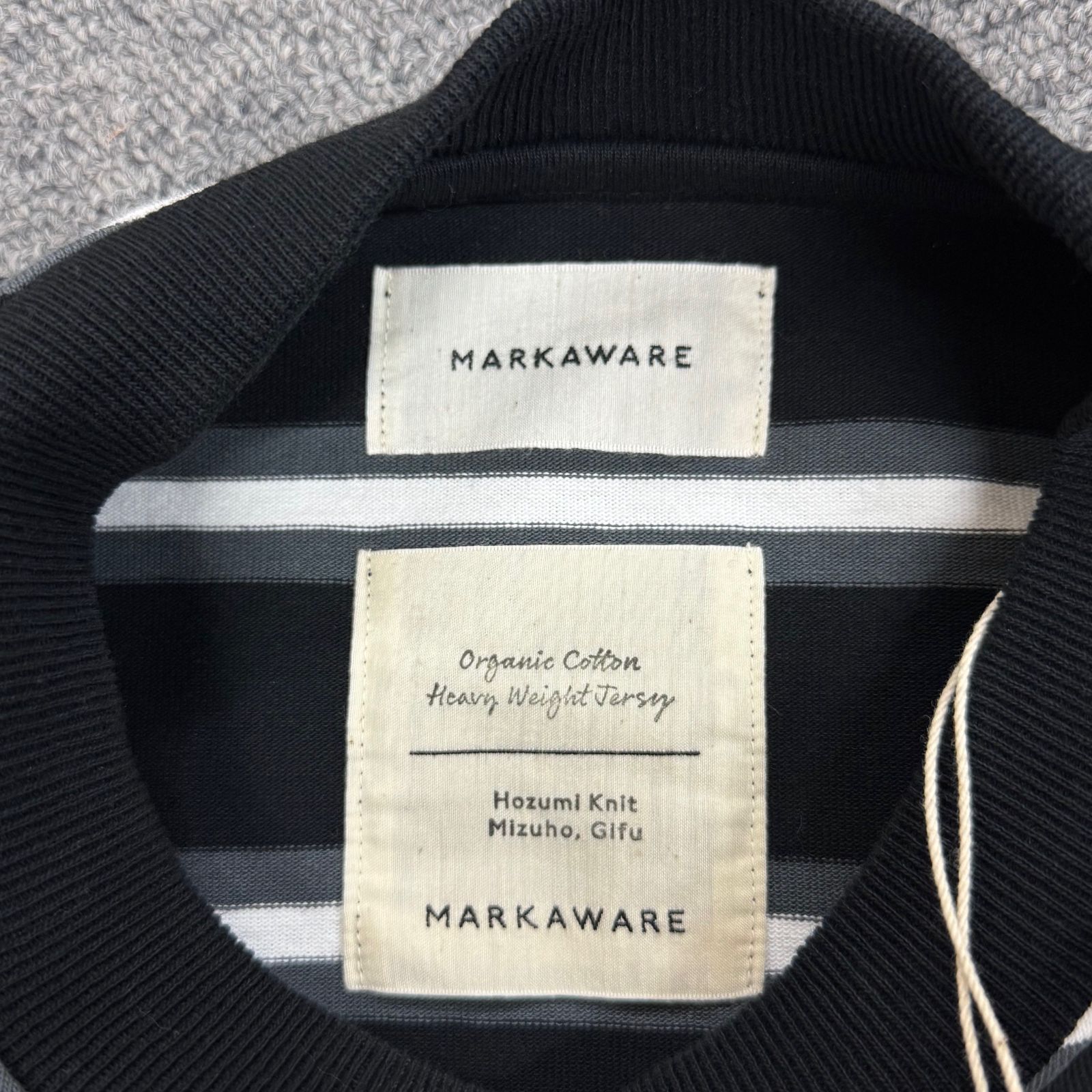 参考上代25300円 未使用品 MARKAWARE 23AW BOX Tee L/S ORGANIC COTTON 