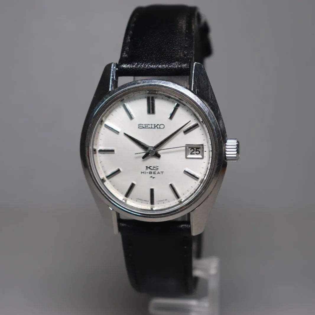 1971年製 KING SEIKO 45KS HI-BEAT KSメダリオン付 手巻き式 4502-7001