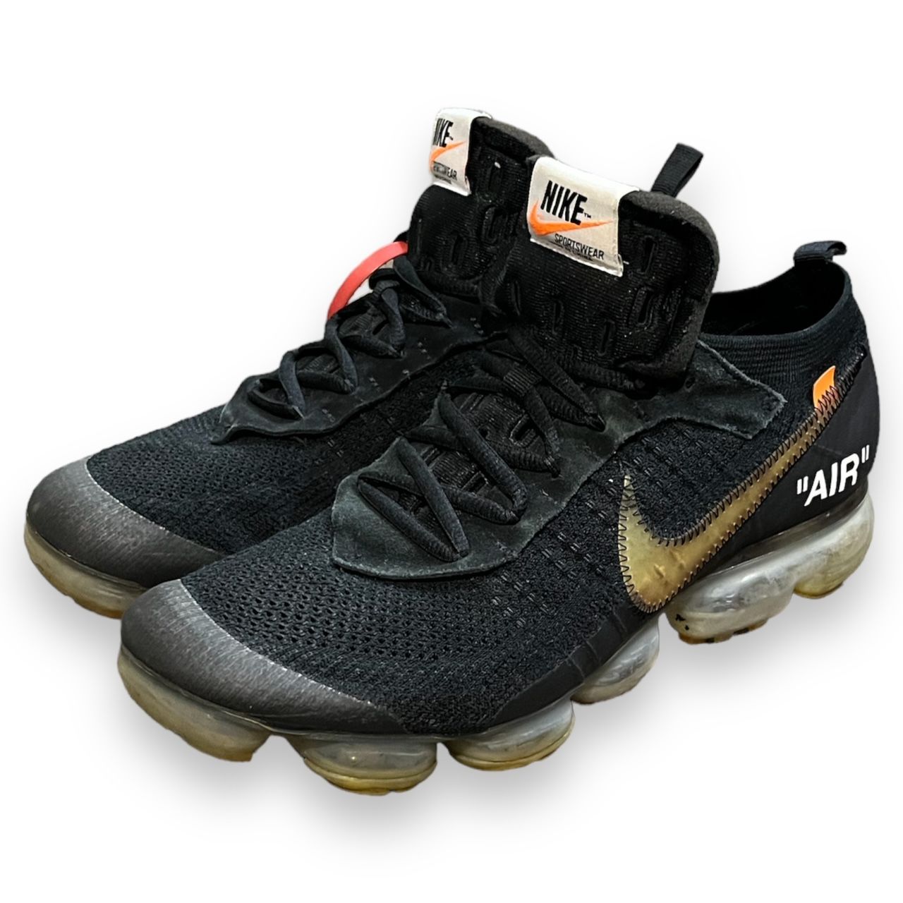 OFF-WHITE NIKE AIR VAPORMAX BLACK AA3831-002 コラボ ヴェイパー 