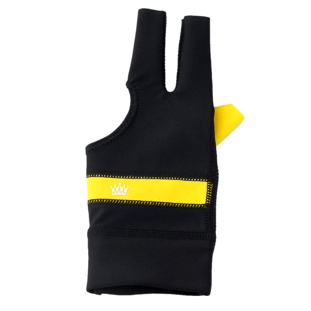 在庫処分 ビリヤード グローブ CROWN クラウン グローブ 左手着用 右利きプレーヤー用 Mサイズ 各色 全10色展開