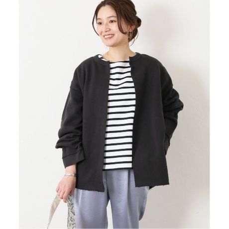 アニー❗️ジャーナルスタンダード☆CUT-OFF SWEATカーディガン JOURNAL STANDARD - JOURNAL STANDARD CUT-OFF SWEATカーディガンの