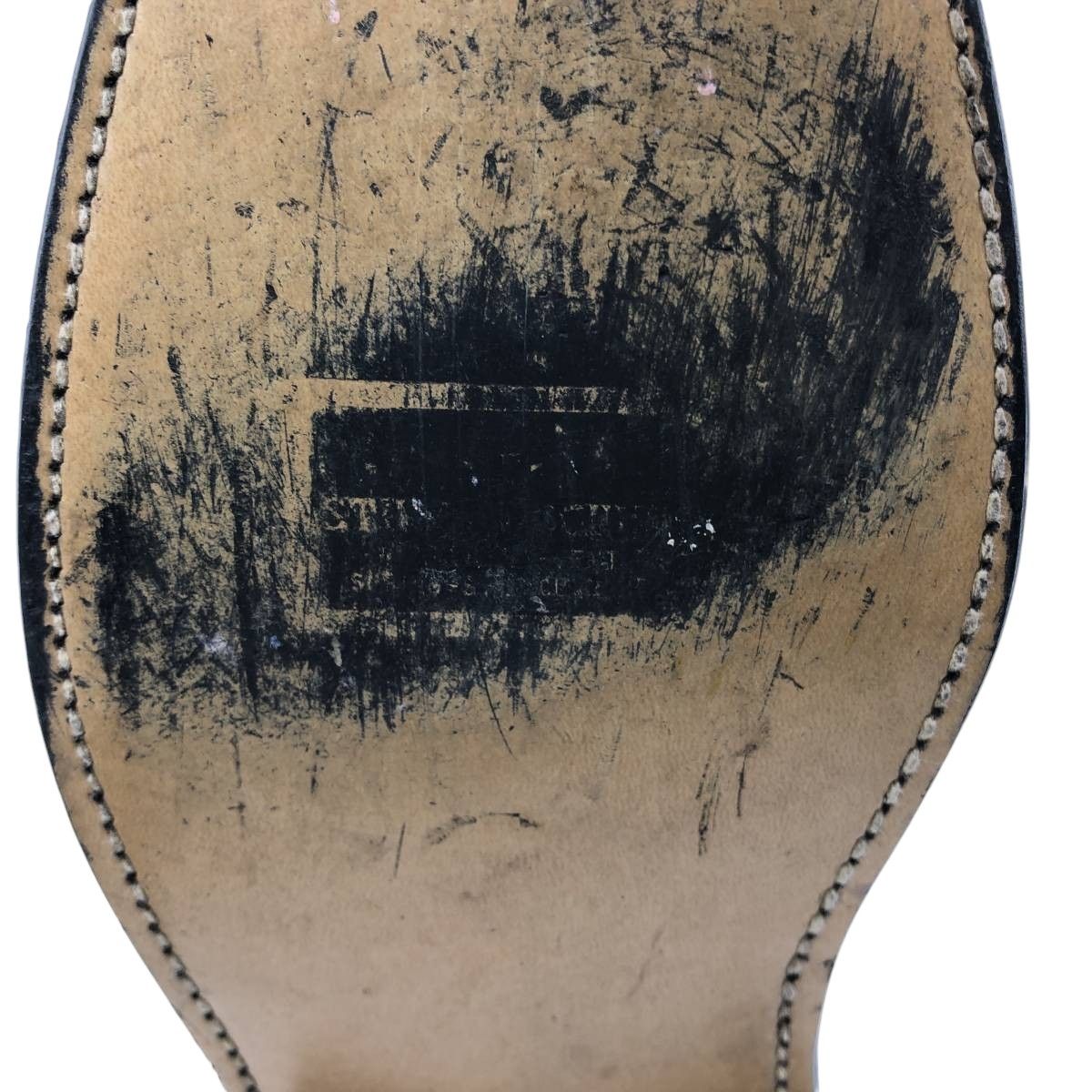 軽快感のある 古着 STUART MCGUIRE フルブローグ ウイングチップシューズ メンズ26.0cm相当 saa014326