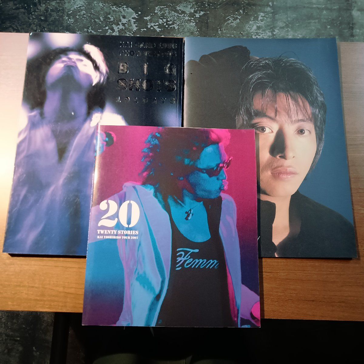 甲斐よしひろ20 TWENTY STORIES ファンクラブライブ会場限定 ☆甲斐バンド、甲斐よしひろ3冊セット◇20 TWENTY STORIES / Kai