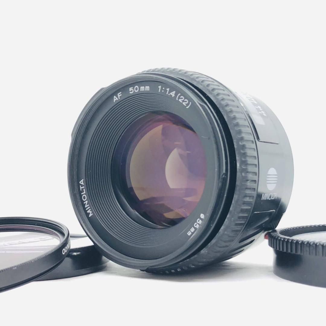 ☆良品☆ MINOLTA ミノルタ AF 50mm F1.4 NEW #261 - メルカリ