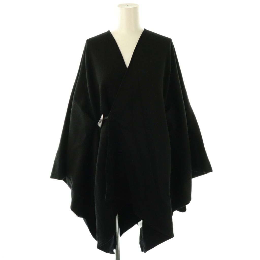 SOU・SOU★美品★きさらぎ★梳毛★ウールカシミヤ生地★羽織★黒 net限定】梳毛（そもう） 千鳥格子織（ちどりごうしおり