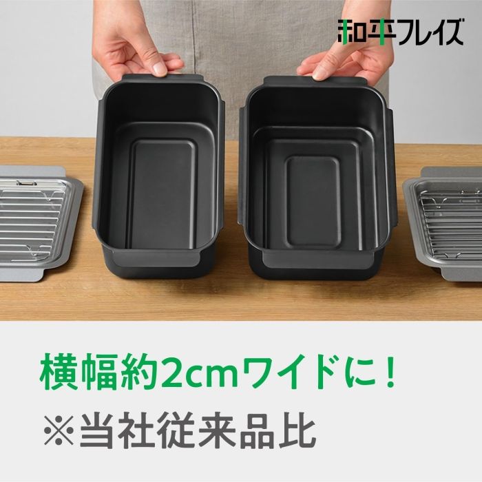 【新品・2営業日で発送】和平フレイズ ポコフリット IH対応角型揚げ鍋 ワイド アミ・温度計付 RB-2927 (1026742)