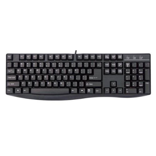 Solidyear キーボード ACK-230E-BK 英語（黒）PS/2 ・キーボードは「英字」です。 ・コネクタは「PS/2」です。（USBではありません。）
