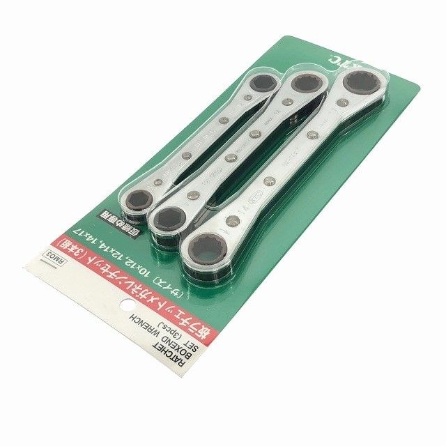 京都機械工具(KTC) めがねレンチ セット 10本組 TM510 ＫＴＣ（京都機械工具） めがねレンチセット［１０本組］ TM510