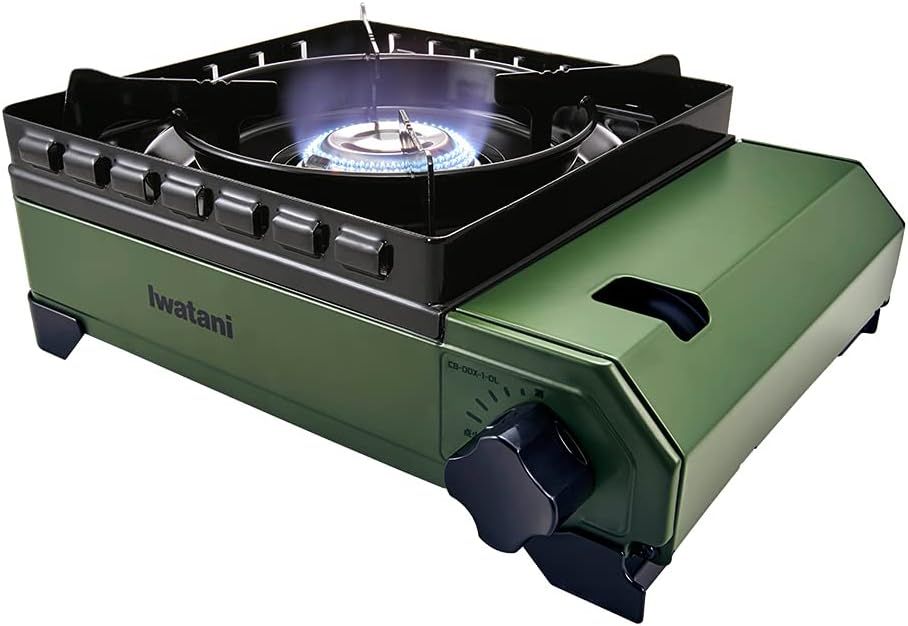 イワタニ Iwatani 岩谷 カセットコンロ カセットフー タフまる キャンプ アウトドア BBQコンロ 停電対策 オリーブ CB-ODX-1-OL
