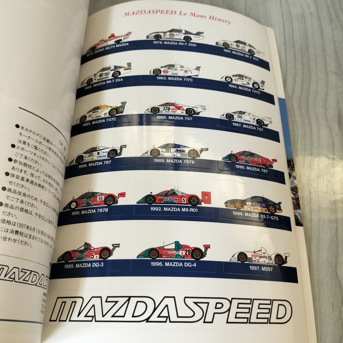 MAZDA SPEED マツダスピード　パーツカタログ '97/98 MAZDA SPEED マツダスピード パーツカタログ '97/98 1_ マツダ