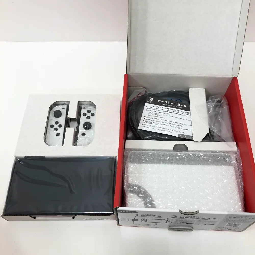 07w5239 Nintendo Switch 有機ELモデル白任天堂スイッチホワイト未使用 