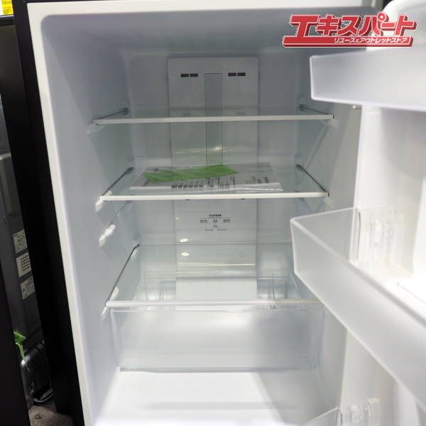 【2025年製】パナソニック 180L 2ドア 冷蔵庫（マットブラック) パナソニック(Panasonic) NR-B18C2-K(マットブラック