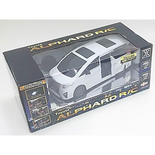 トヨタ アルファード ラジコンカーR/C ホワイト 電動スライド