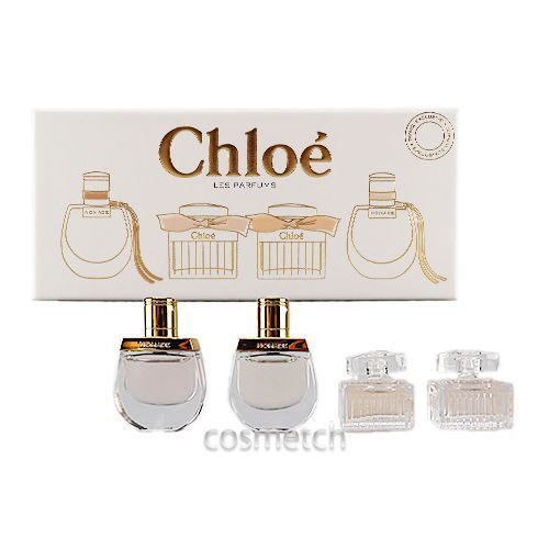◇クロエ　香水　5点セット クロエ 香水 女性 プレゼント フレグランス 5ml ギフトセット