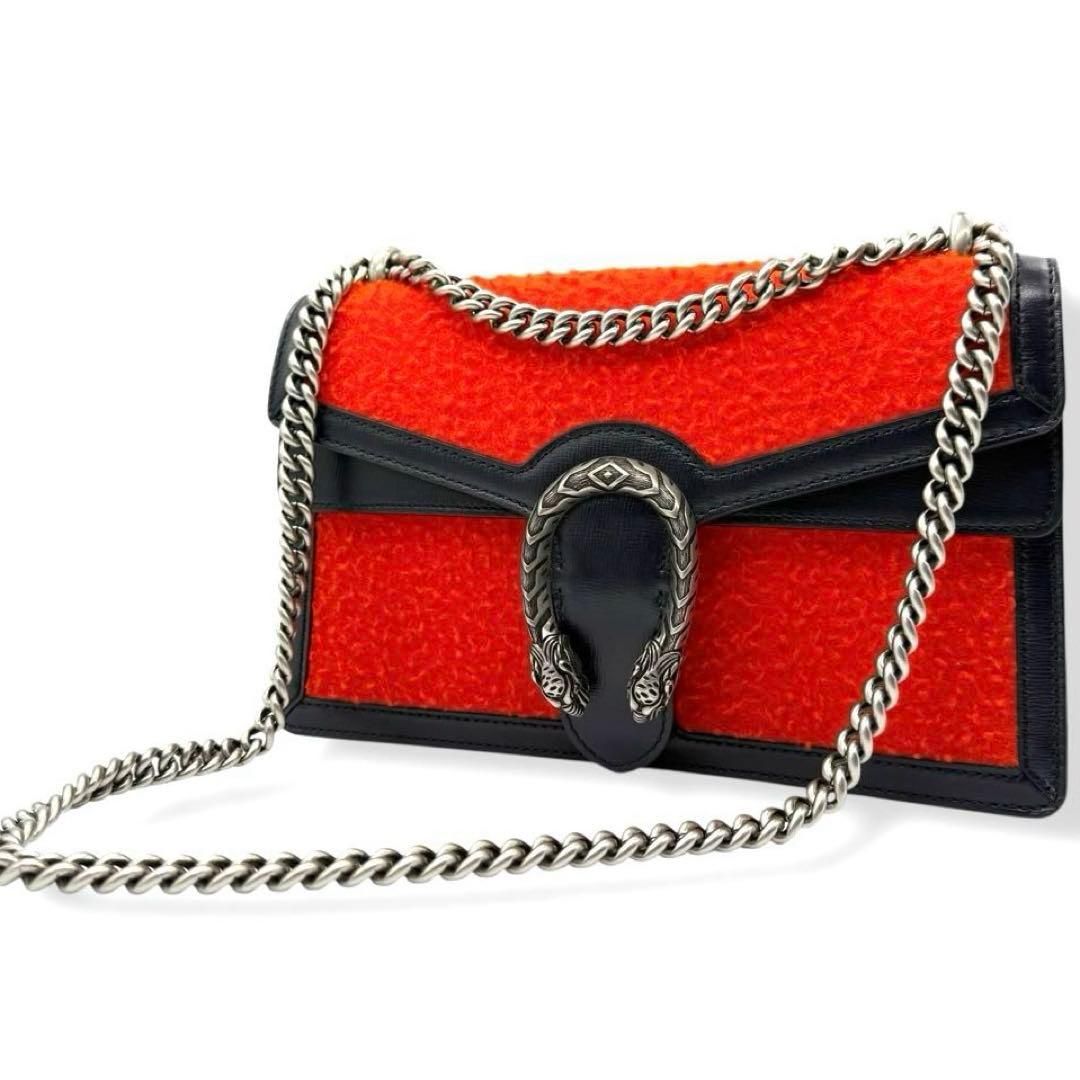 未使用　グッチ　ディオニュソス　2way ショルダーバッグ　ウール　3679 未使用 グッチ ディオニュソス 2way ショルダーバッグ ウール 3679