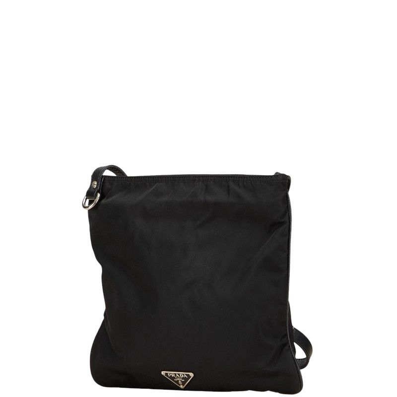 PRADA プラダ　ショルダーバッグ　斜めがけバッグ　三角ロゴ　ナイロンバッグ プラダ PRADA 三角ロゴプレート ショルダーバッグ ナイロン