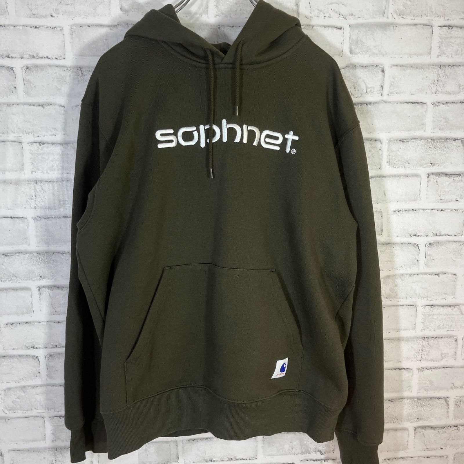 カーハート carhartt×Sophnet ソフネット 刺繍ロゴ パーカー - FRYDOM