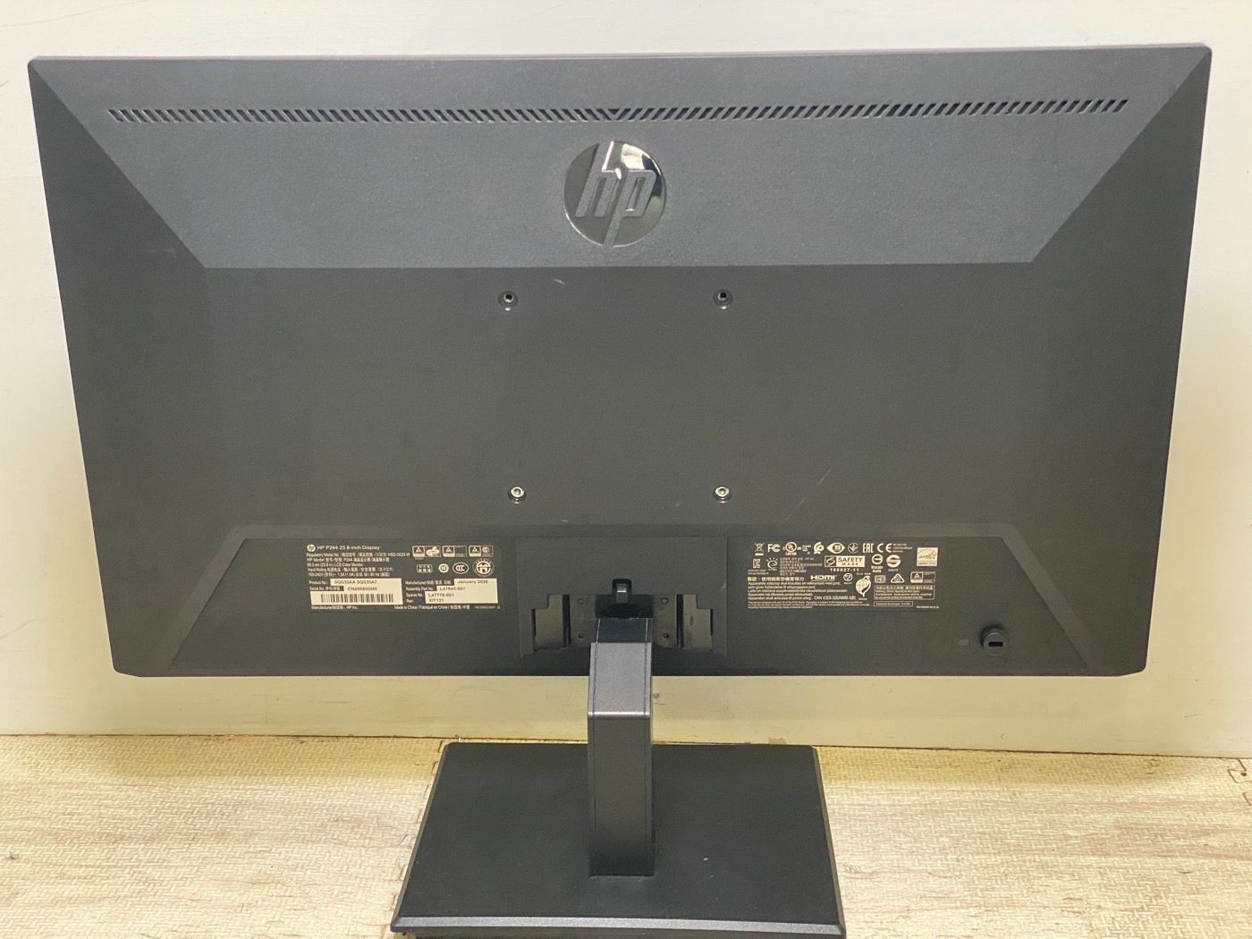 HP 5QG35AA#ABJ HP 23.8インチワイドIPSモニター P244 - メルカリ