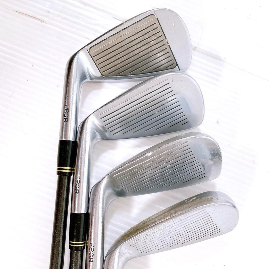 ディスカウント PRGR DATA822 アイアンセット M-40 メンズ 右 美品 飛